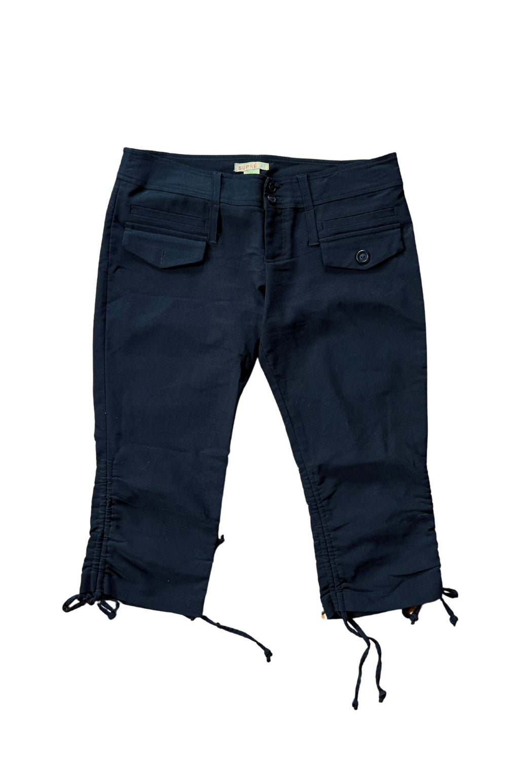 Y2K Black Capris┃Size L