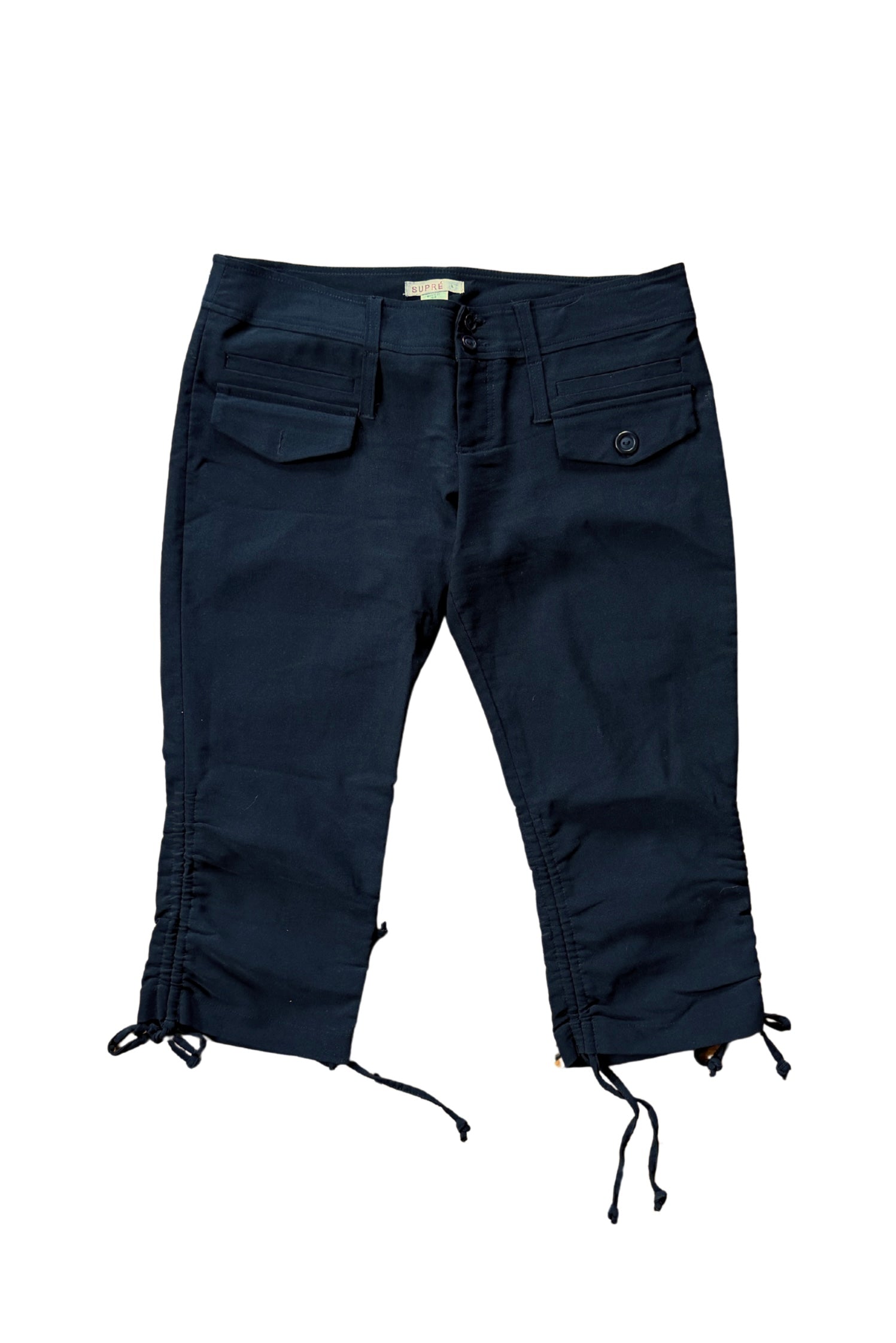 Y2K Black Capris┃Size L