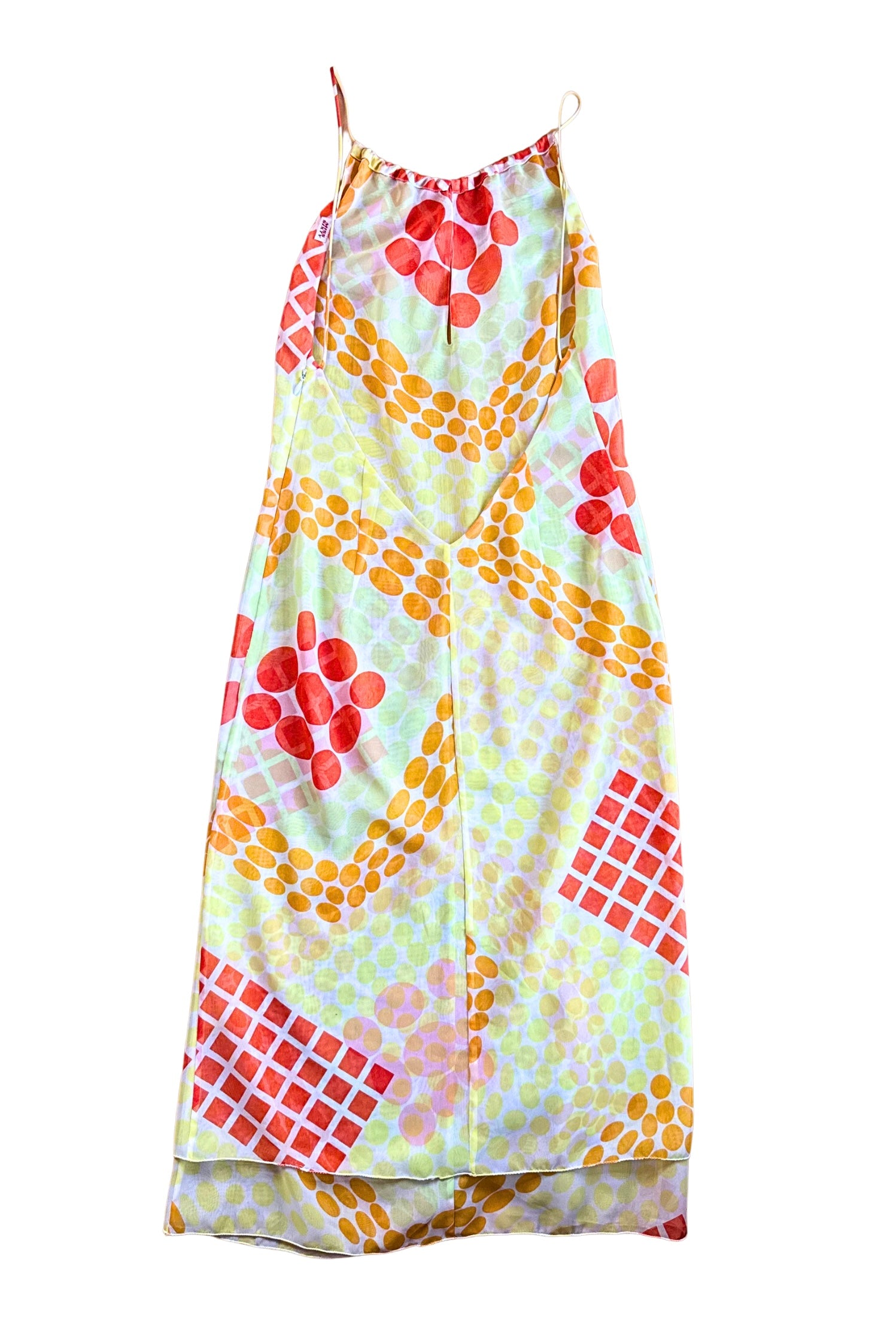 Yellow and Orange Miss Sixty Maxi Dress┃Size M
