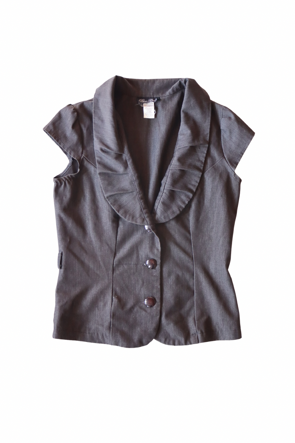 Y2K Collared Vest┃Size S