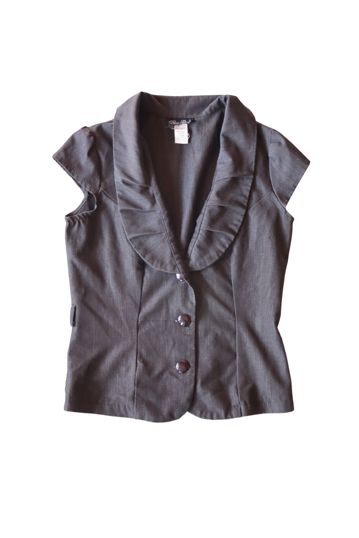 Y2K Collared Vest┃Size S