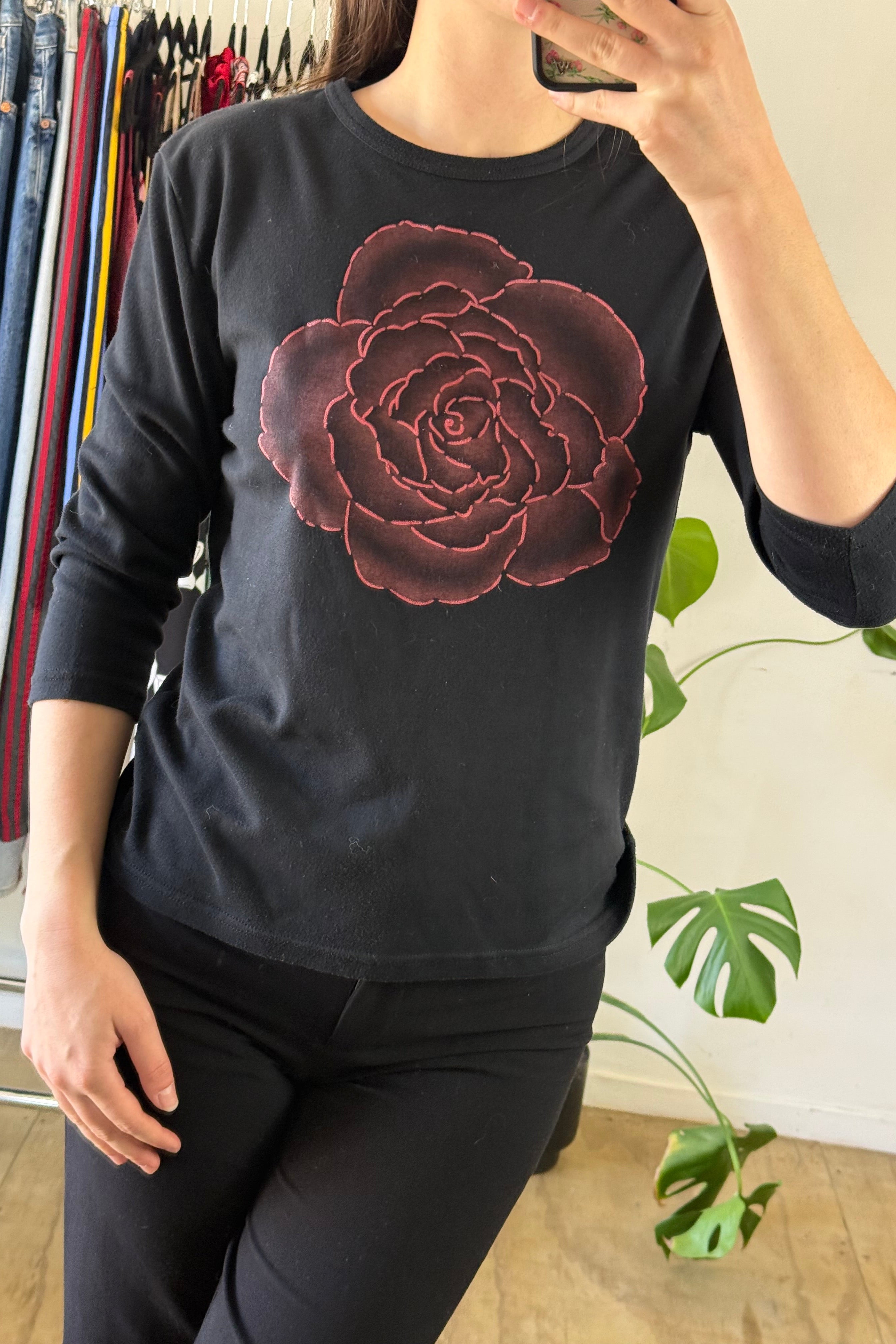 Vintage Garage Rose Top┃Size 16