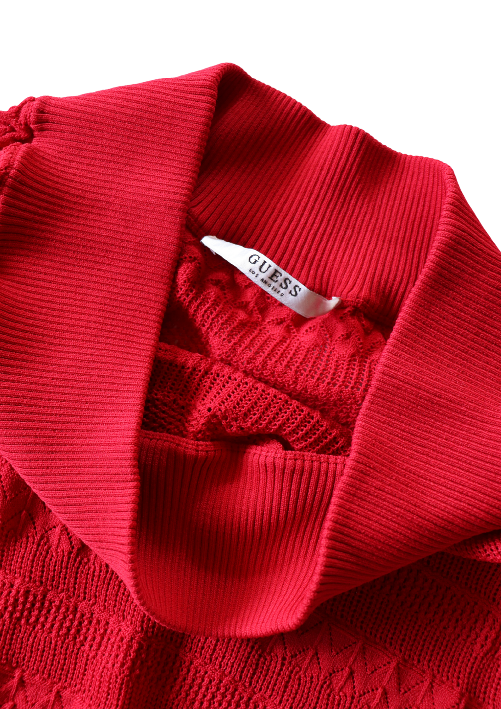 Red Guess Mesh Top┃Size 8