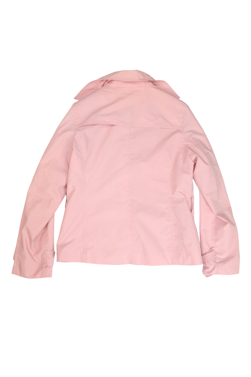 Pink Cropped Trench┃Size 12