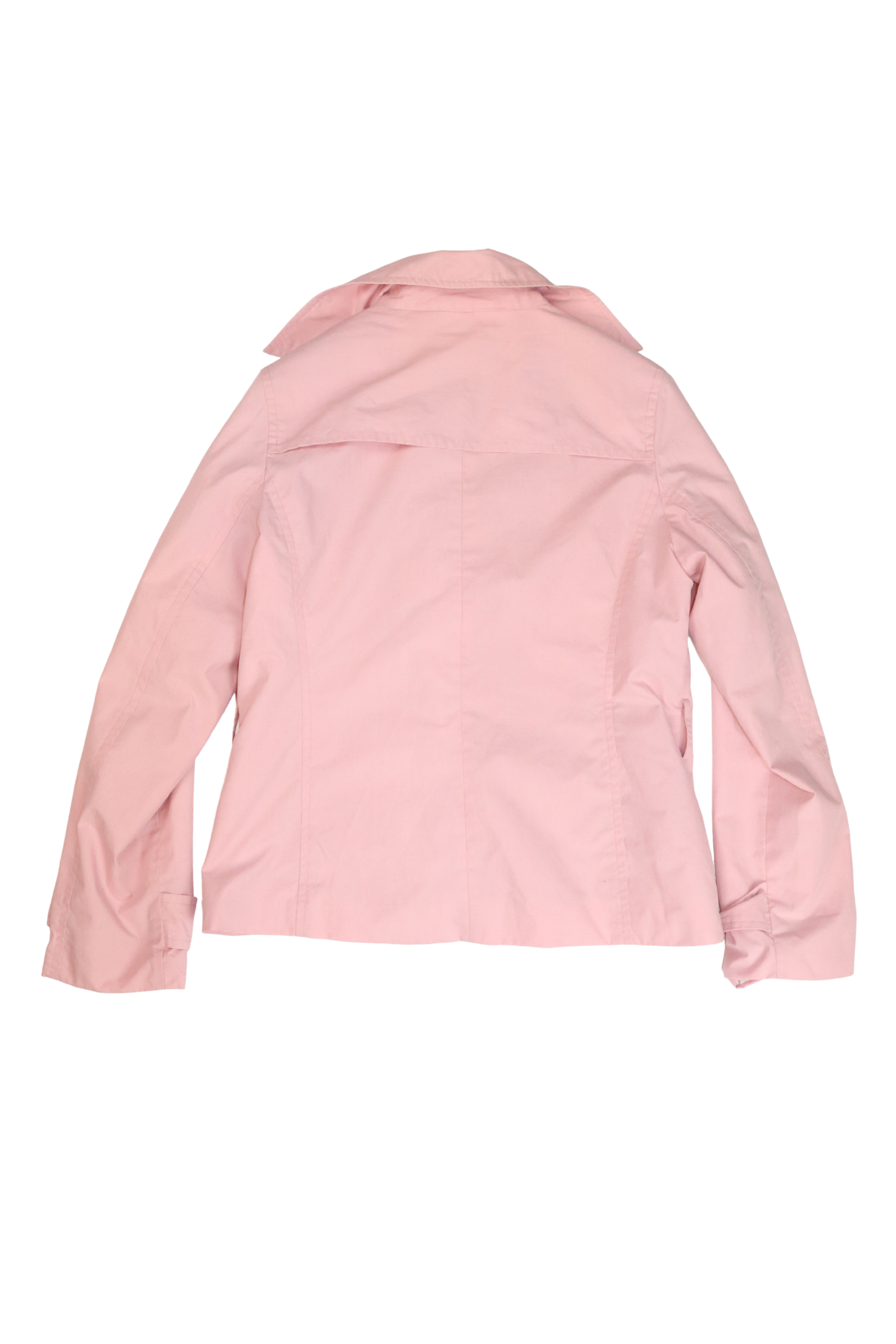 Pink Cropped Trench┃Size 12