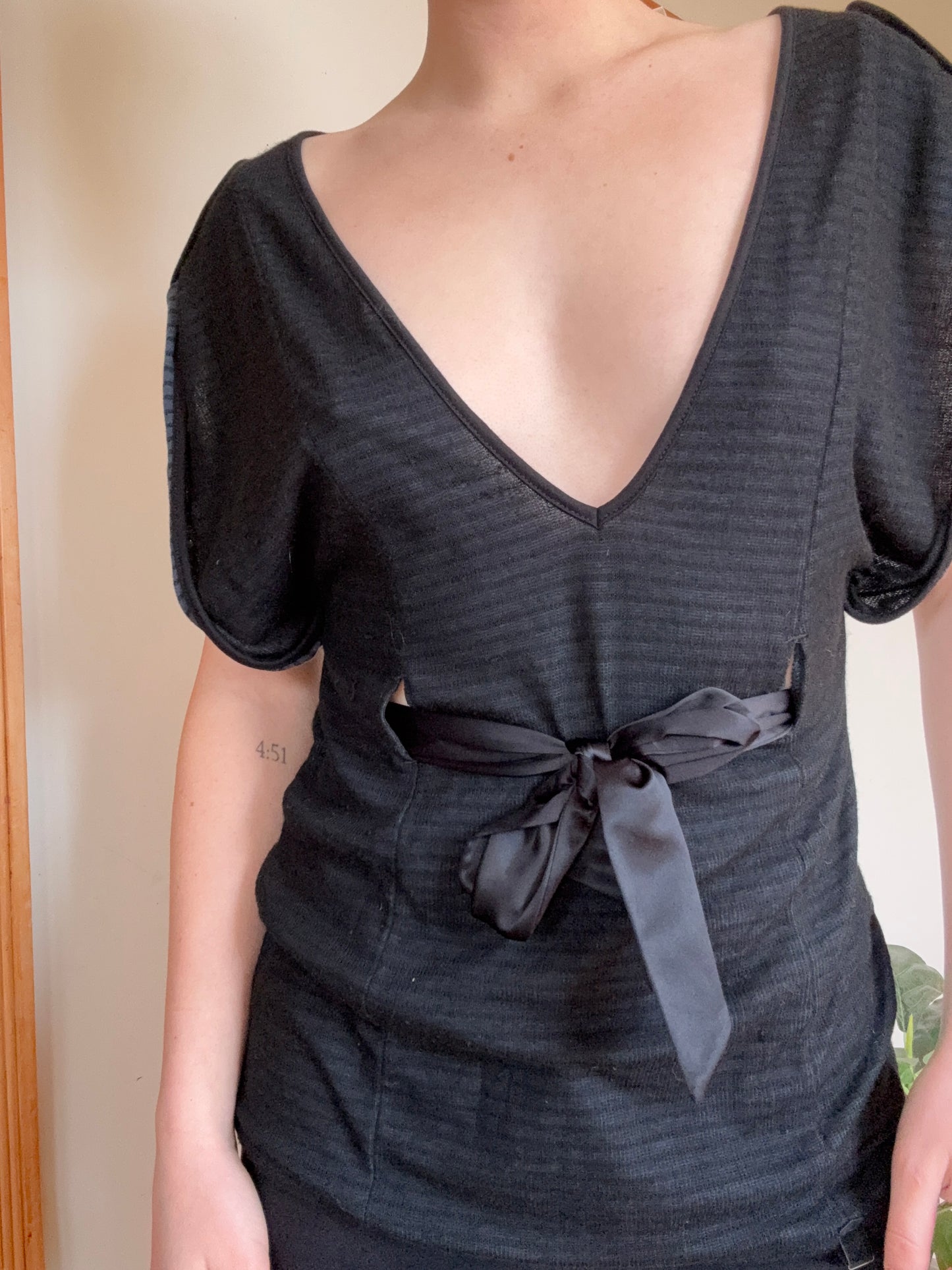 Miss Sixty Tie Top┃Size S