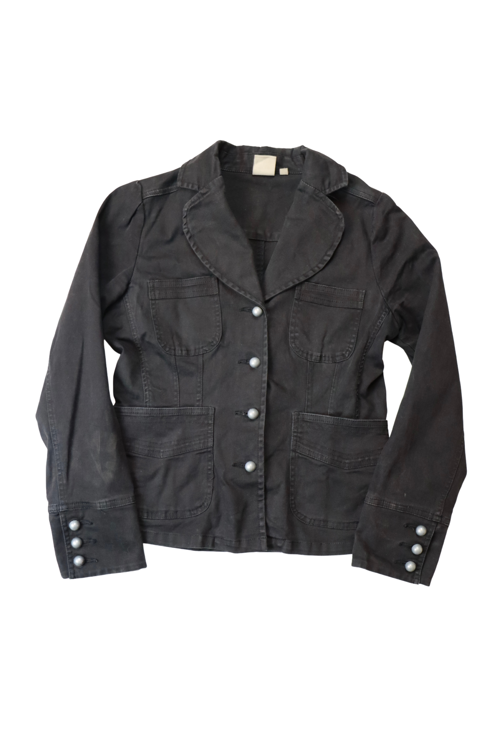Black Y2K Fitted Jacket┃Size L