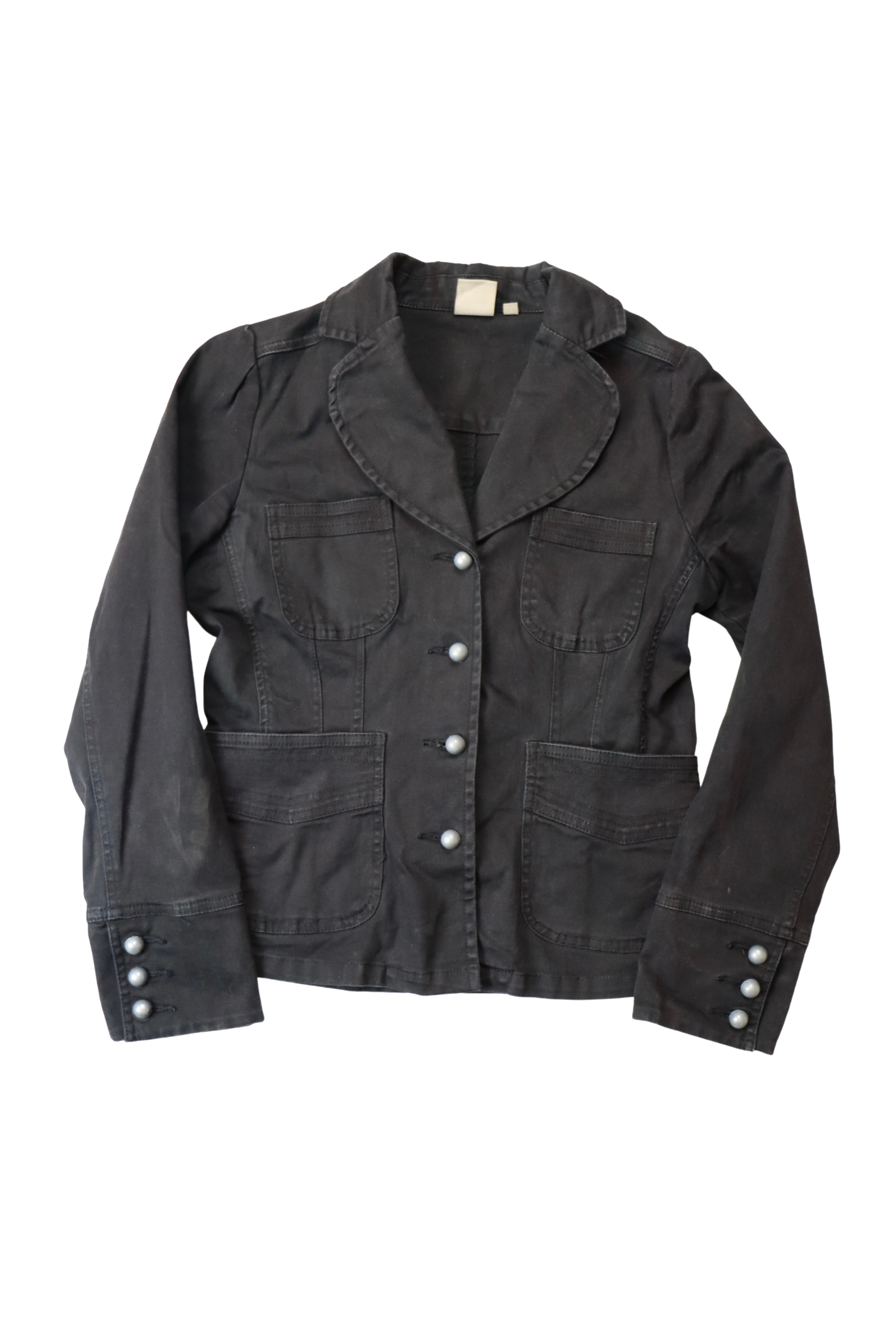 Black Y2K Fitted Jacket┃Size L