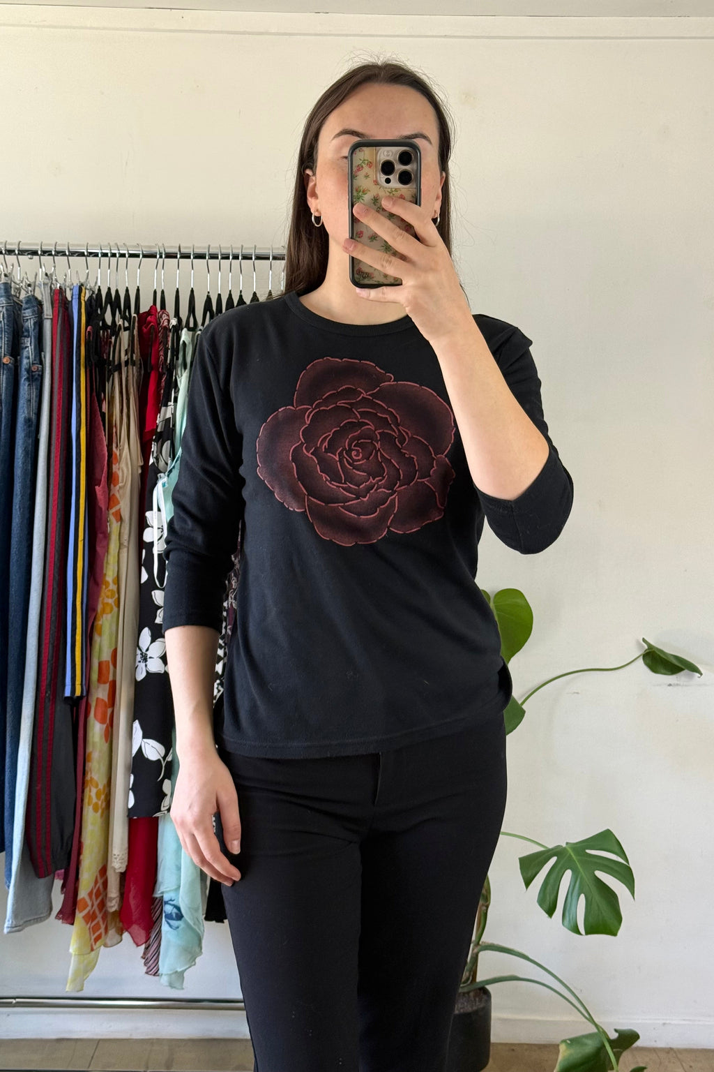 Vintage Garage Rose Top┃Size 16
