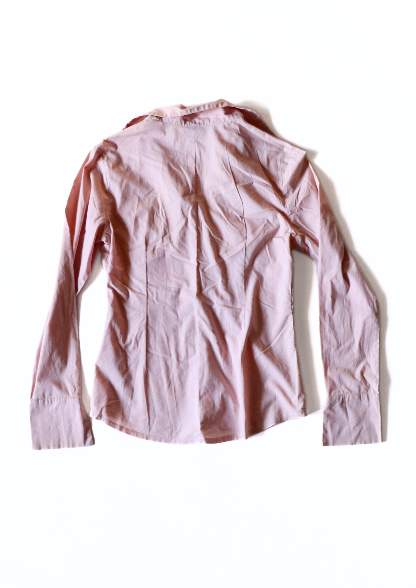 Vintage Glassons Hook and Eye Pink Shirt┃Size 10