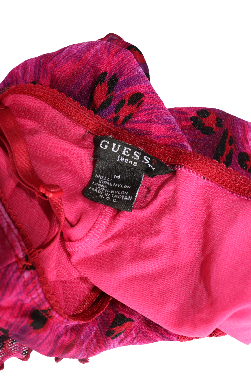 90s Guess Pink and Purple Singlet┃Size M