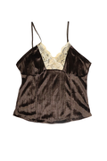 Brown Y2K Singlet┃Size S