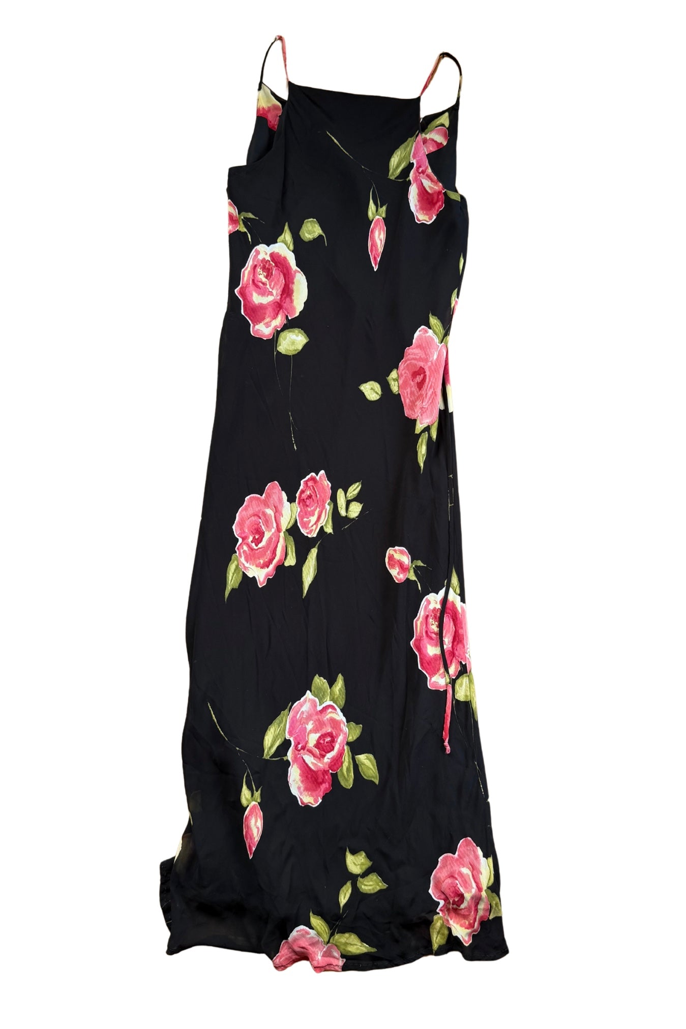 Vintage Cue Rose Maxi Dress┃Size 14