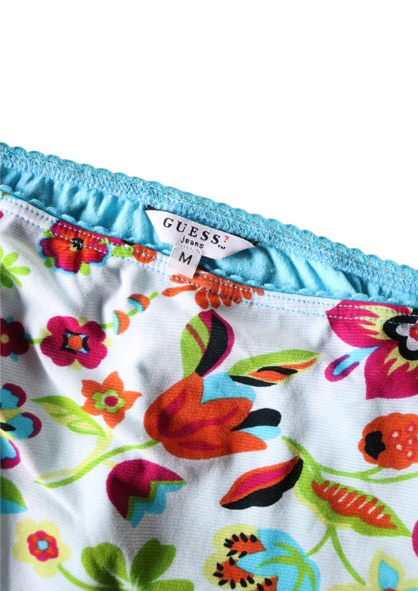 Vintage Guess Floral Midi Skirt | Size M