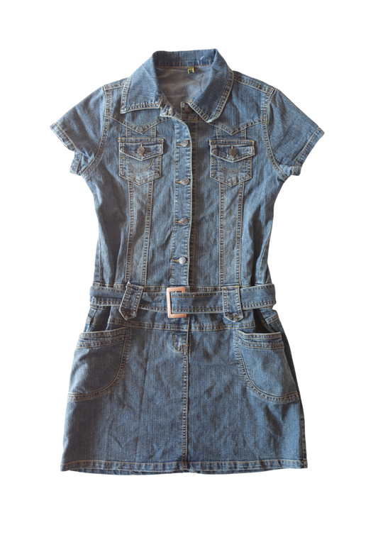 Denim Mini Dress┃Size 29