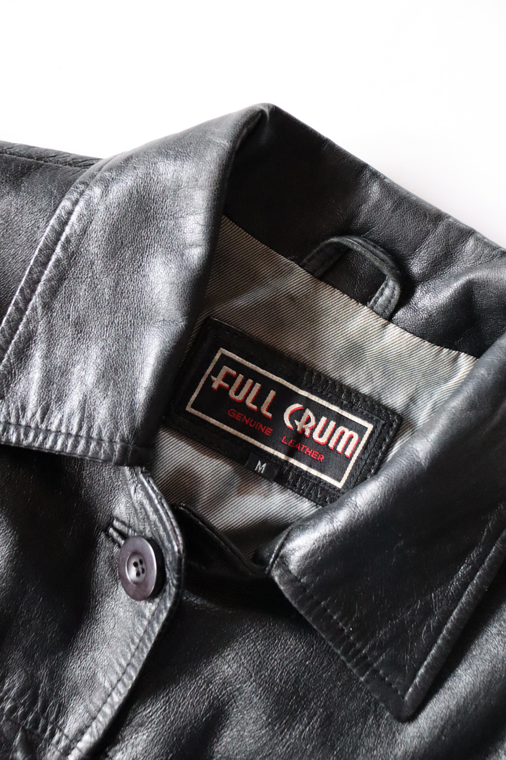 Black Fitted Leather Jacket