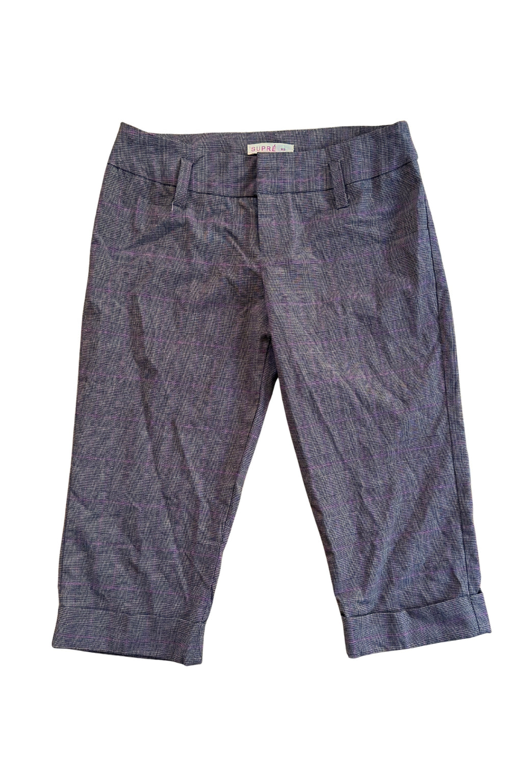 Y2K Brown 3/4 Pants┃Size XS