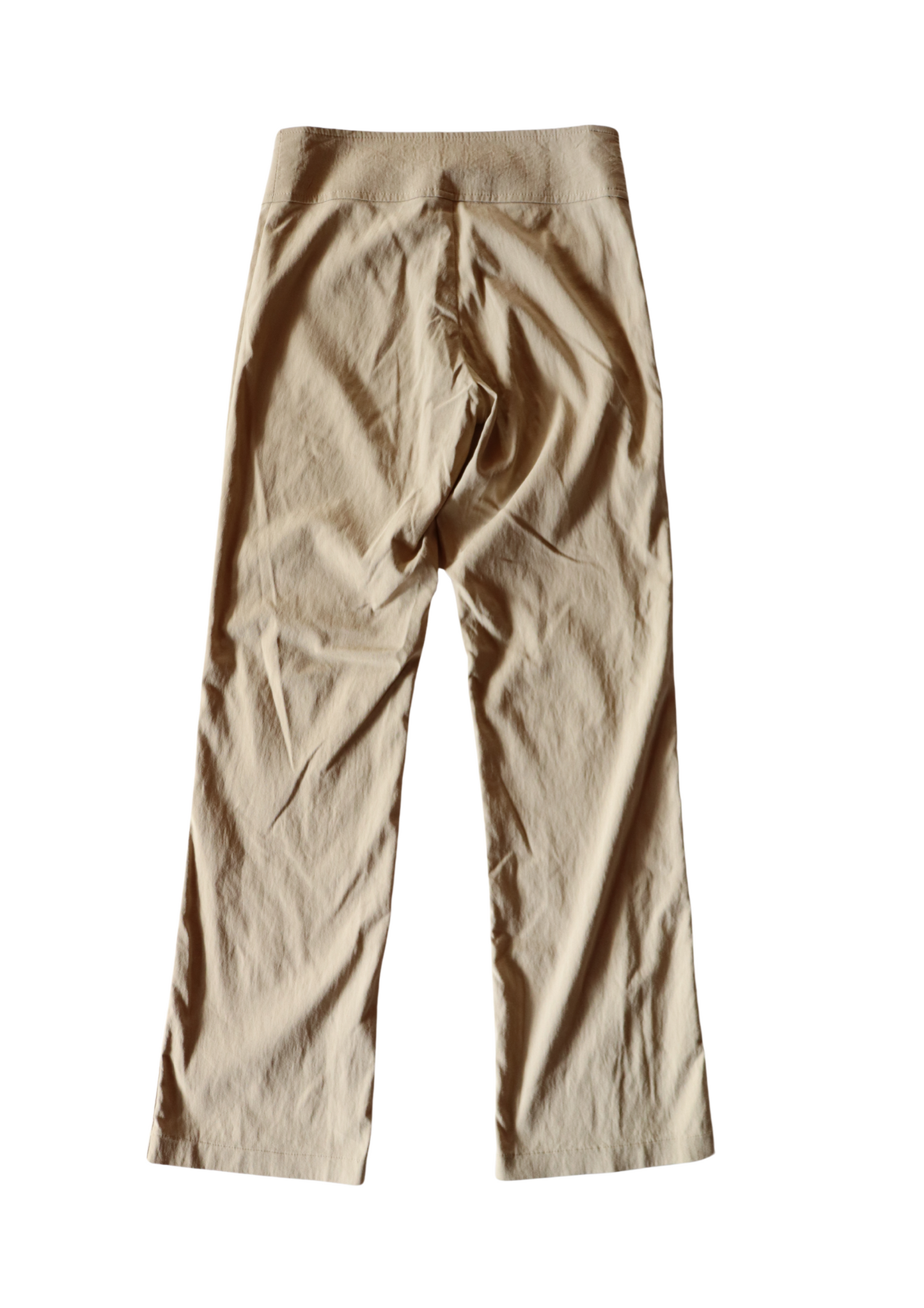 Beige Straight Leg Morgan De Toi Pants