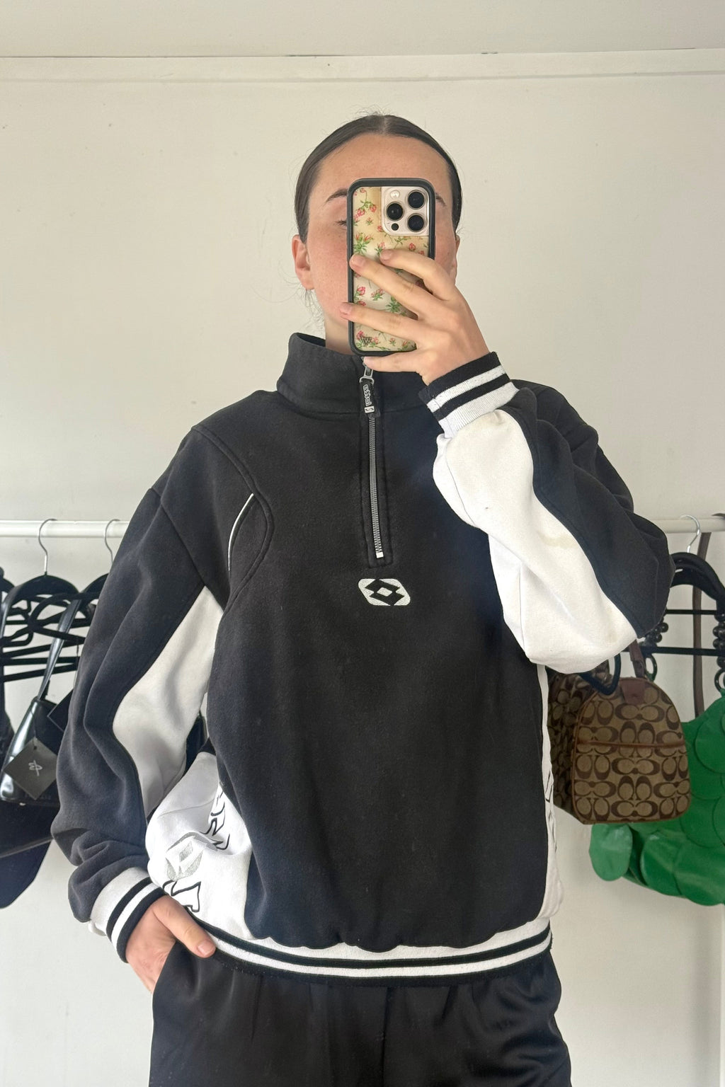 Vintage Lotto 3/4 Zip-up