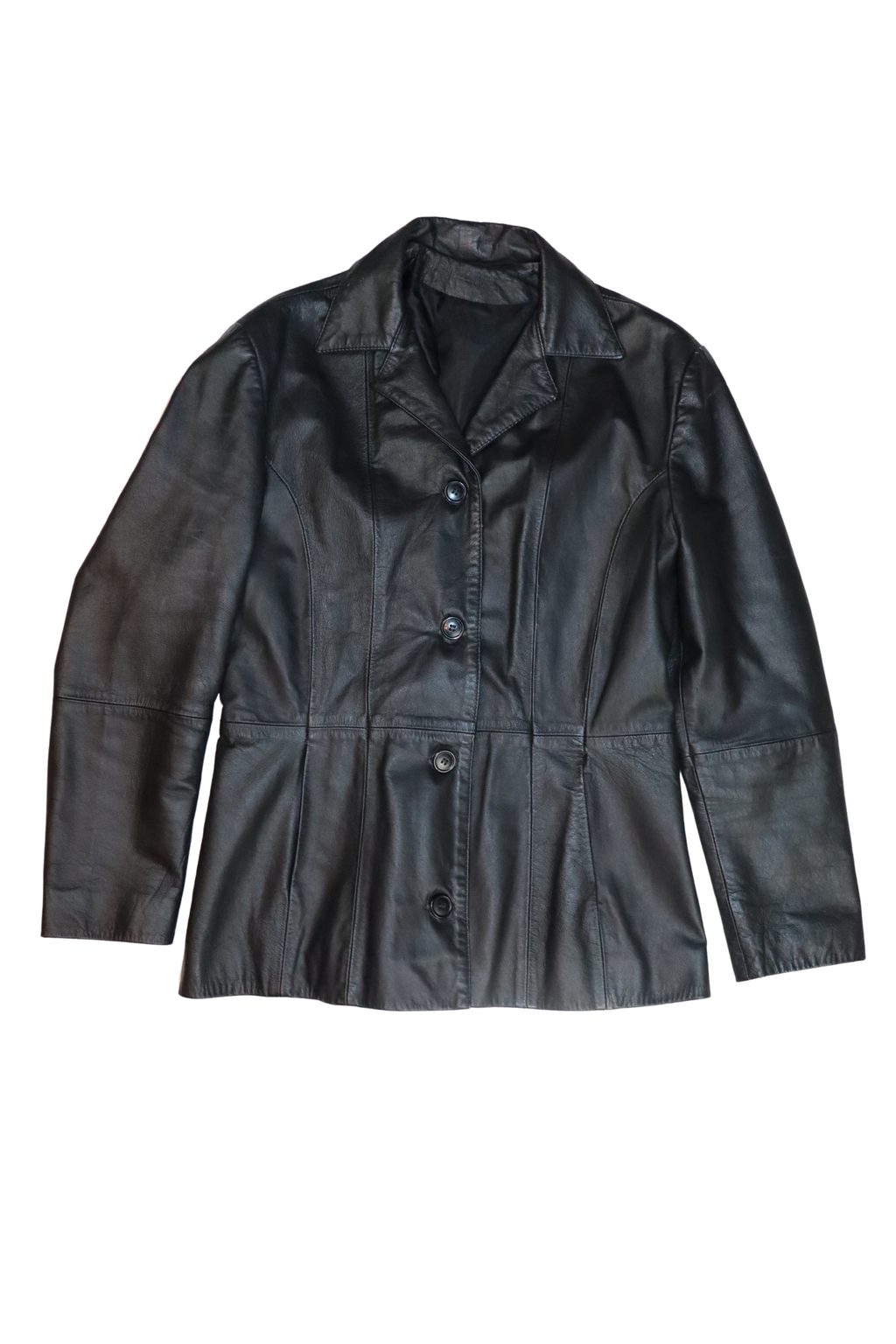 Vintage Leather Blazer