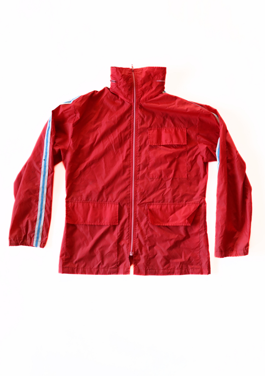 Red Champion Windbreaker┃Size L