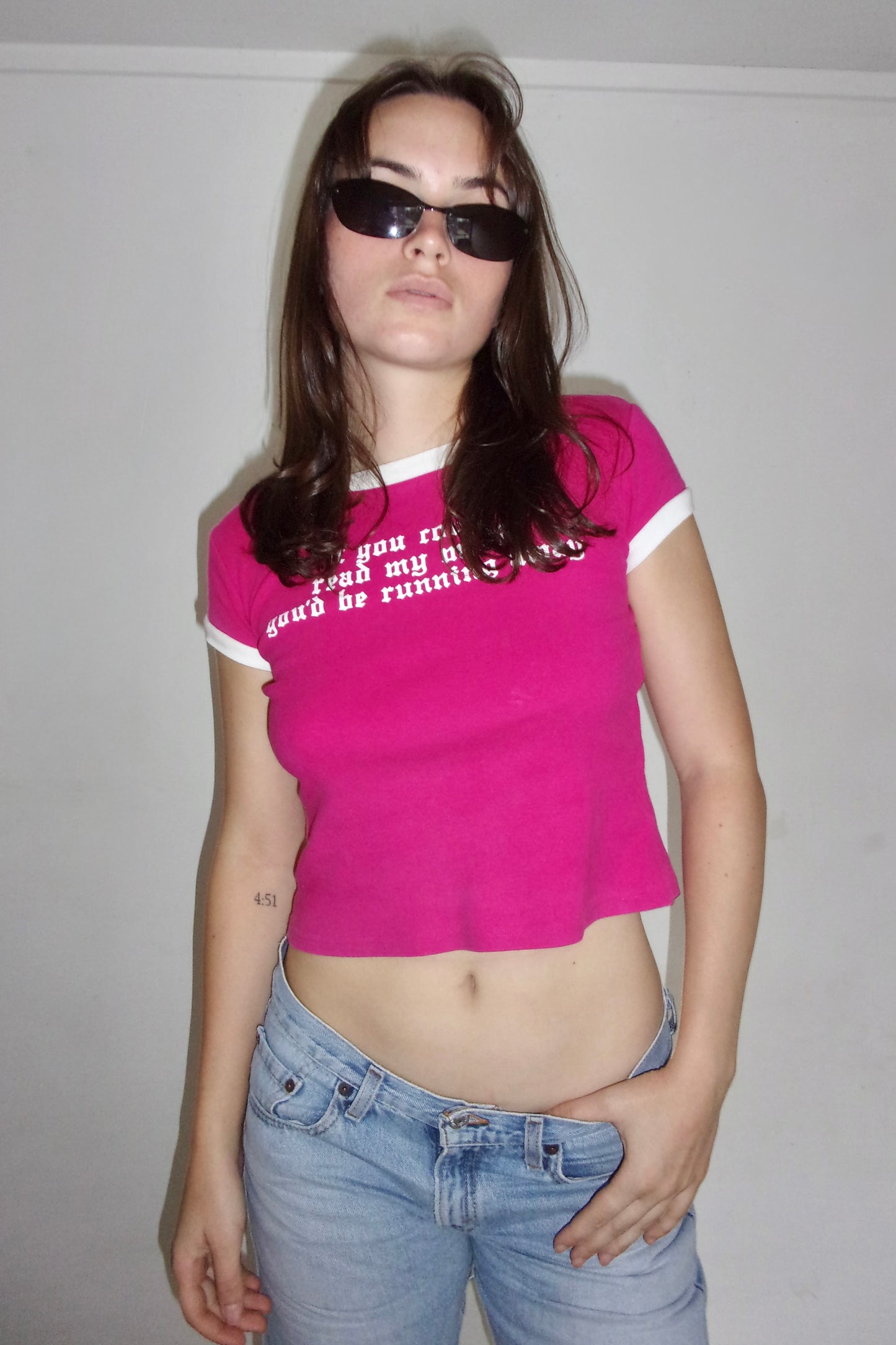 Y2K If You Could Read My Mind Tee┃Size S