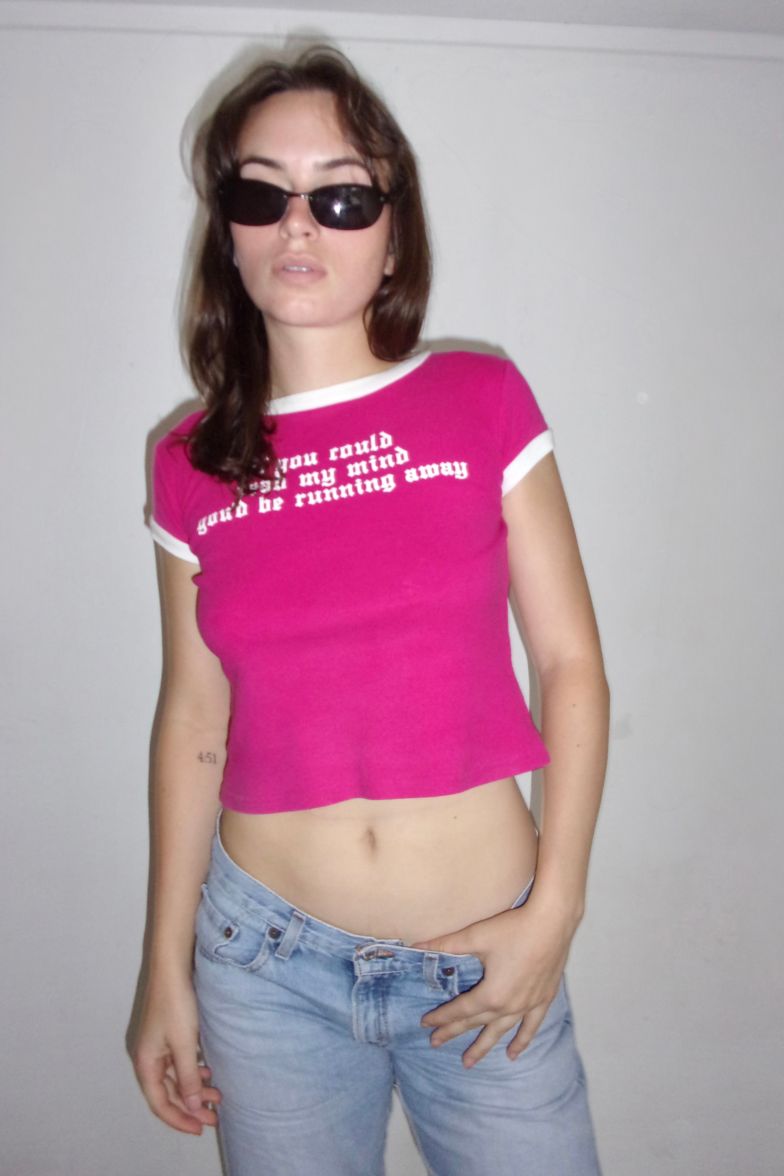 Y2K If You Could Read My Mind Tee┃Size S