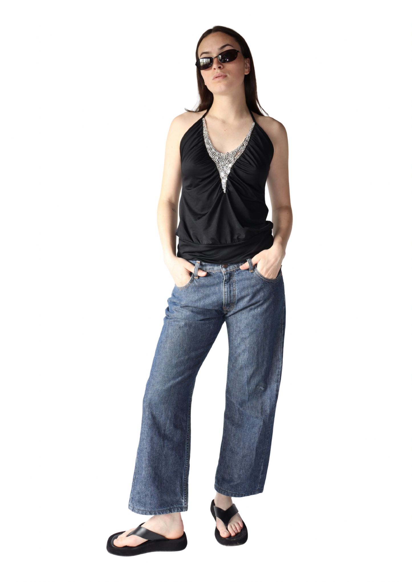 Vintage 514 Dark Wash Levis