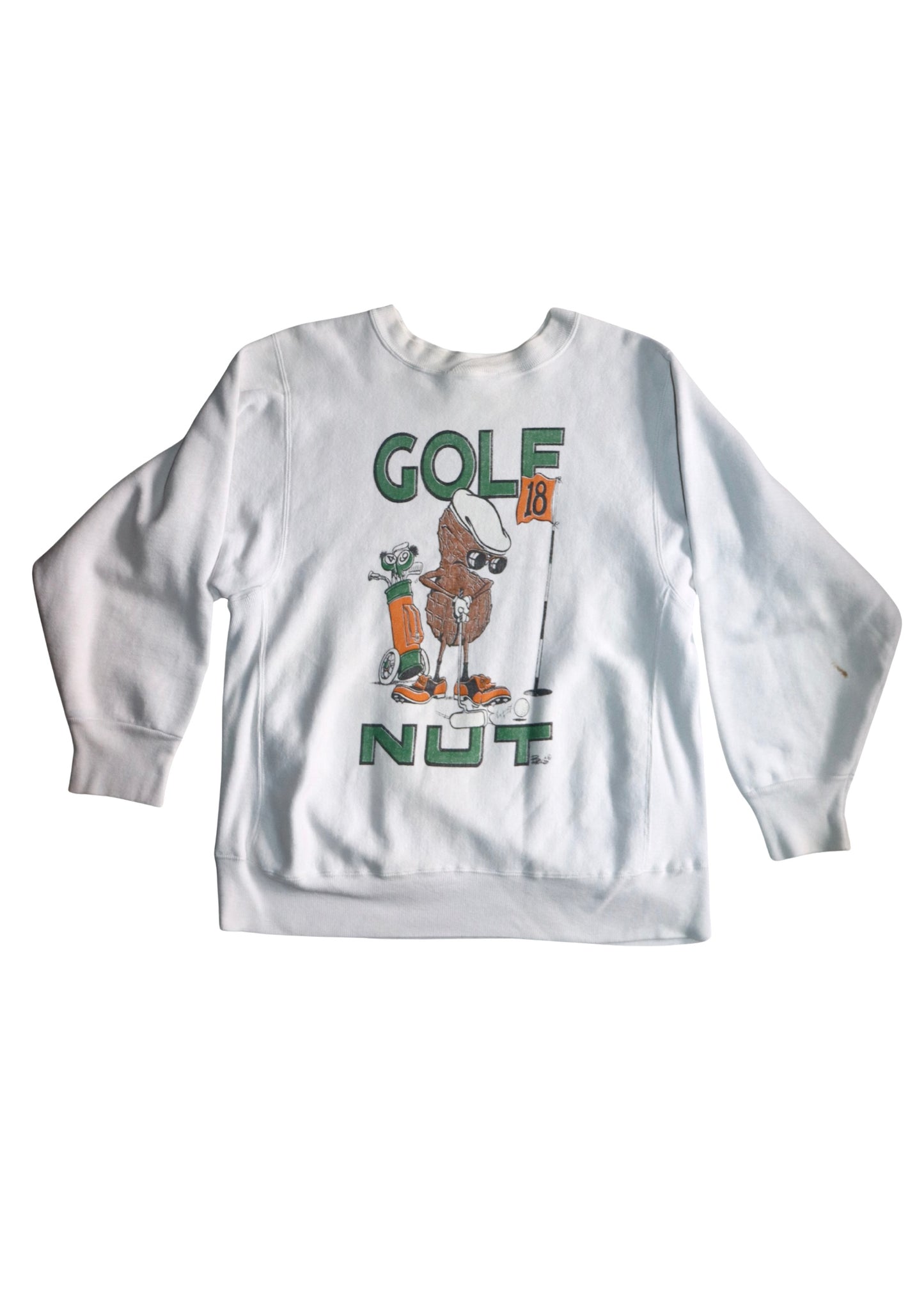 Vintage Golf Nut Crew┃Size M