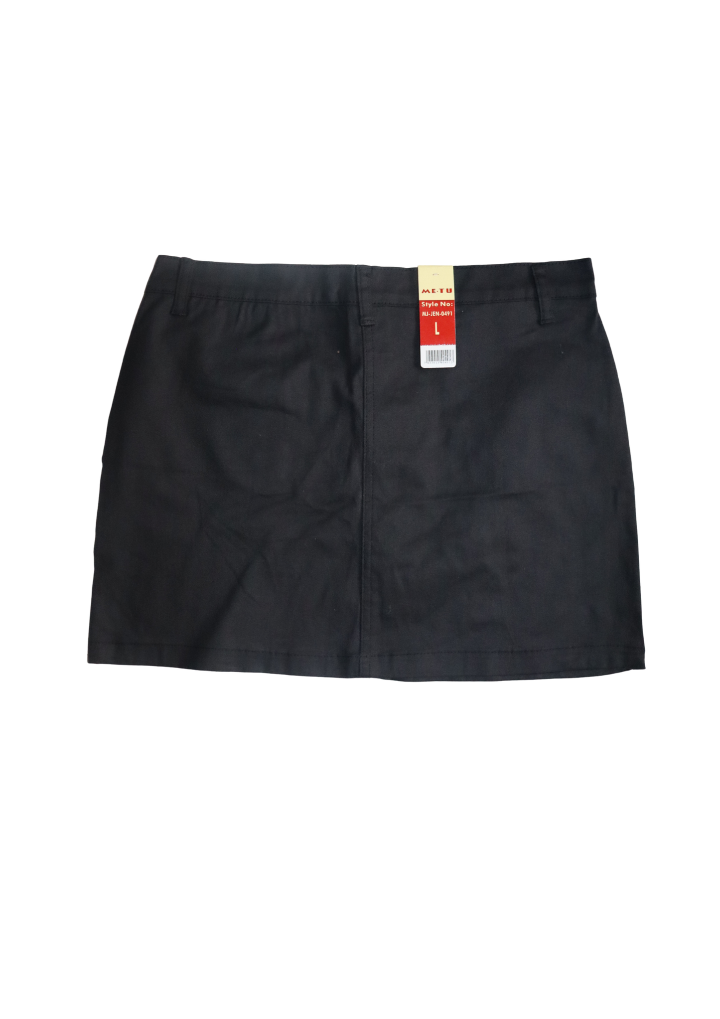 Black Vintage Mini Skirt