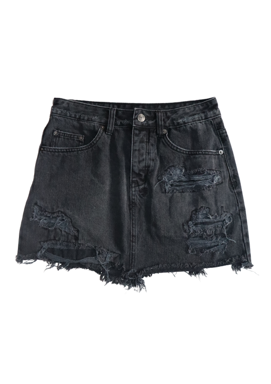 Ksubi Black Mini Skirt┃W25