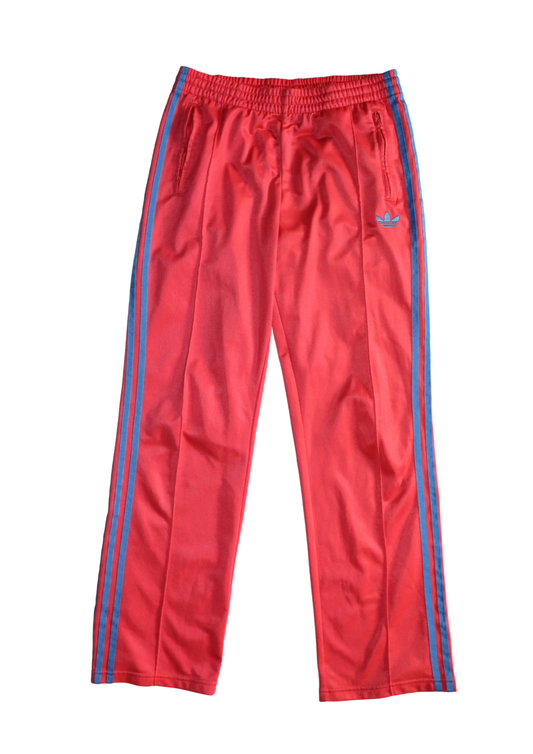 Vintage Pink And Blue Adidas Trackpants