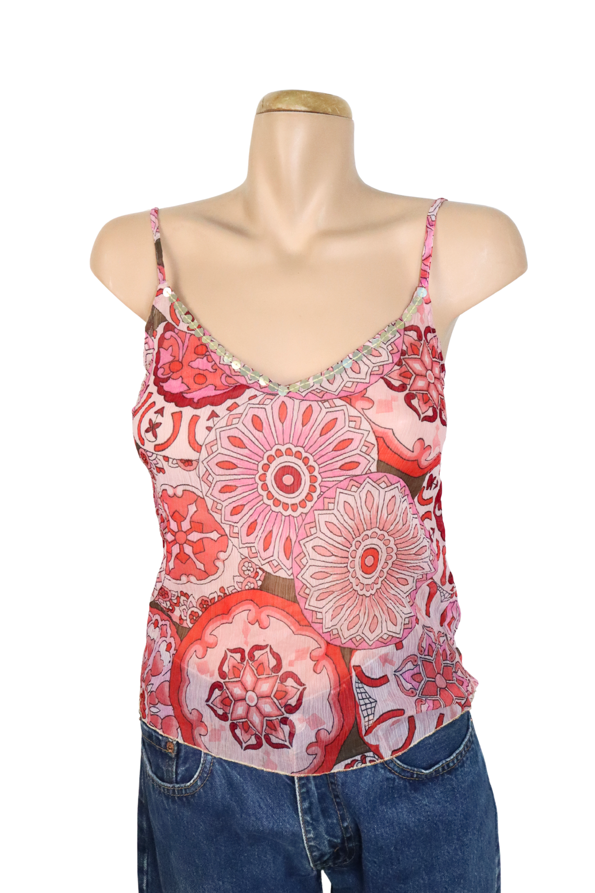 Vintage Morgan De Toi Sheer Singlet