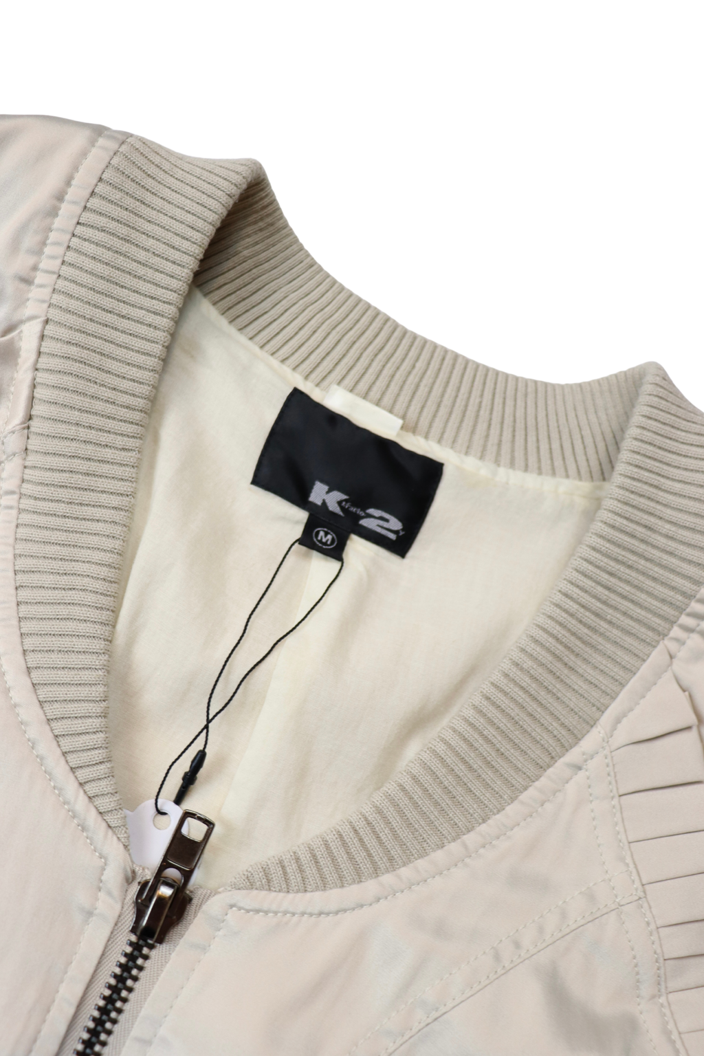 Cream Satin Y2K Jacket┃Size M
