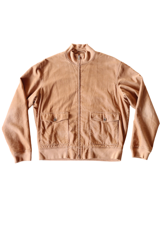 Vintage Polo Golf Brown Bomber Jacket┃Size M