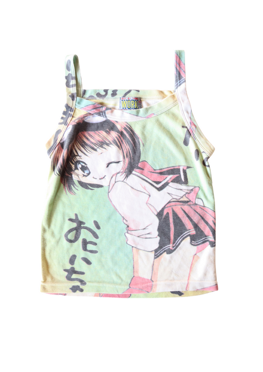 Vintage Out Of Time Work Tank Top