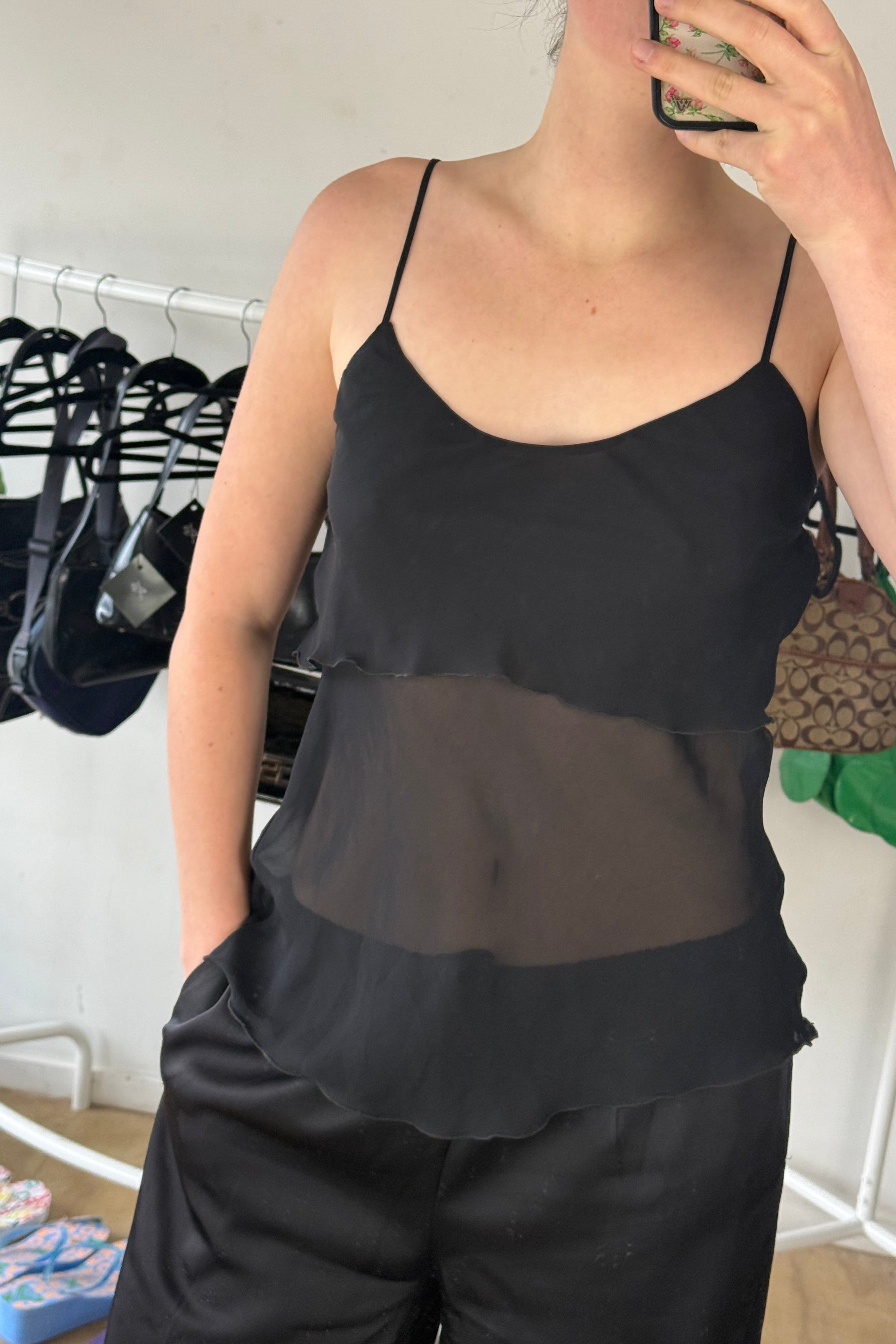Layered Black Singlet