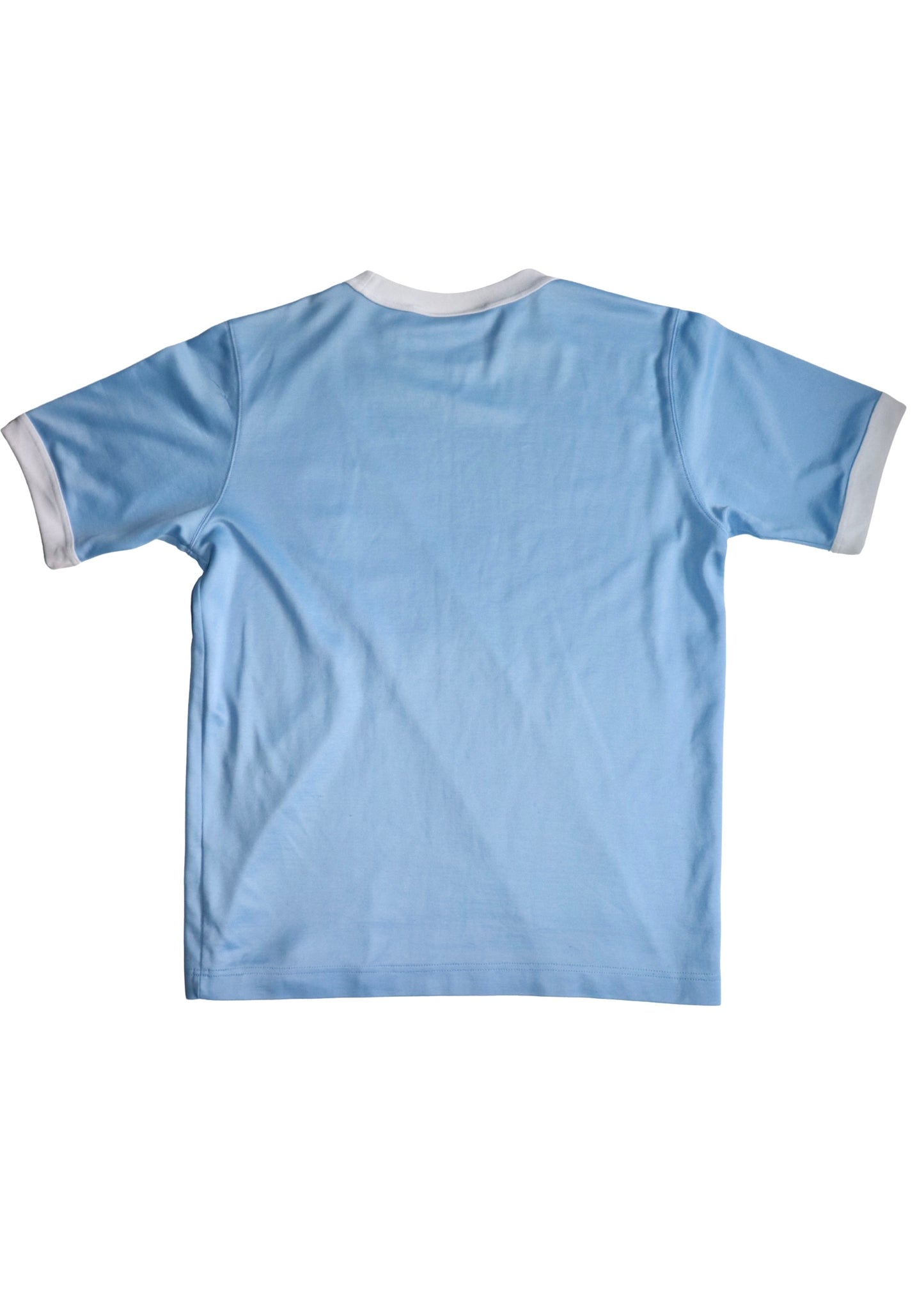 Vintage Blue and White Puma 7 Tee┃Size S