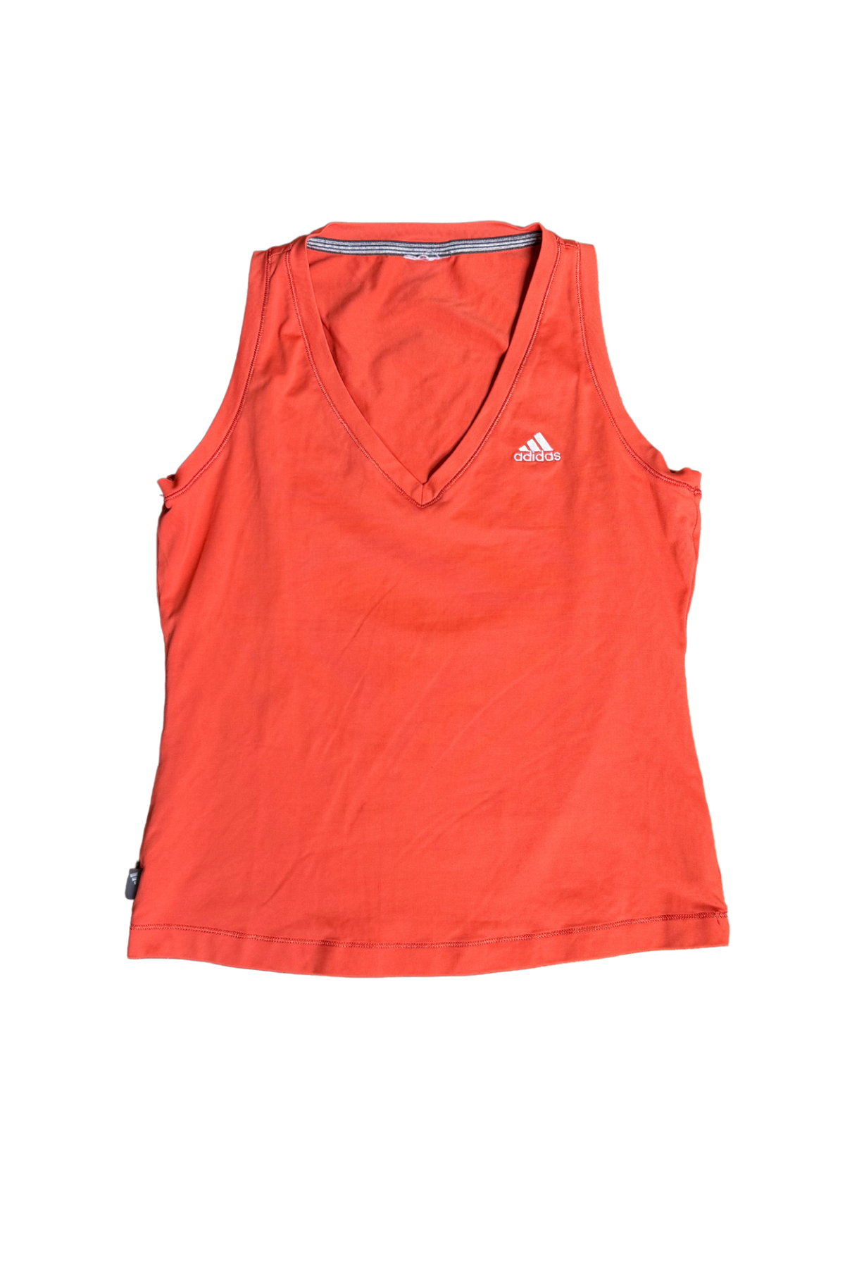 Orange Adidas Y2K Sport Tank