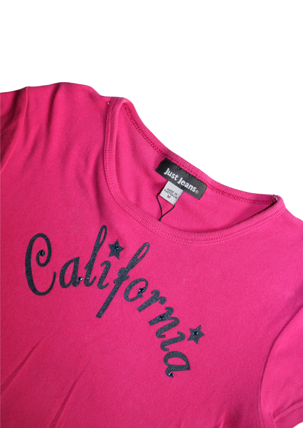 California Pink Baby Tee | Size M
