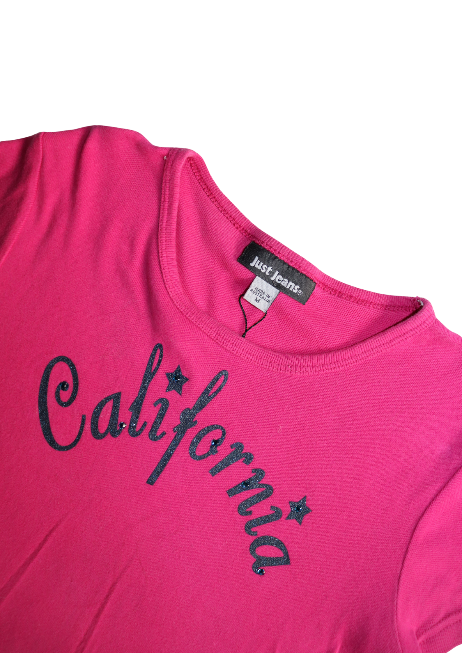California Pink Baby Tee | Size M