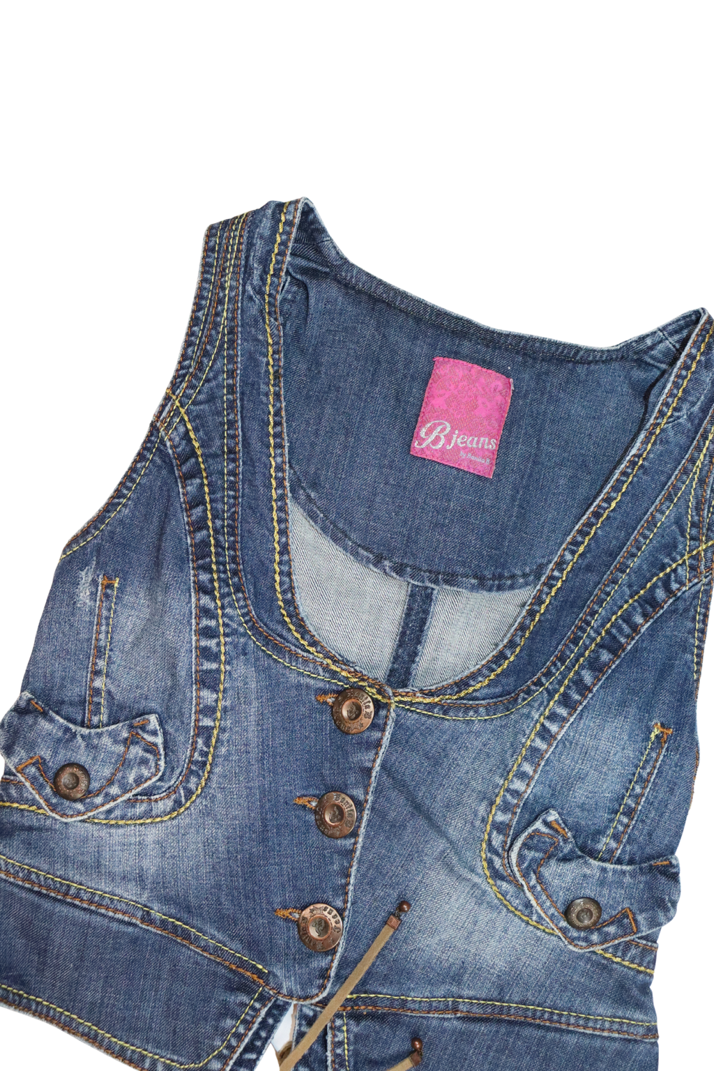 Y2K Denim Vest