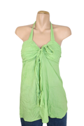 Green Halterneck Top
