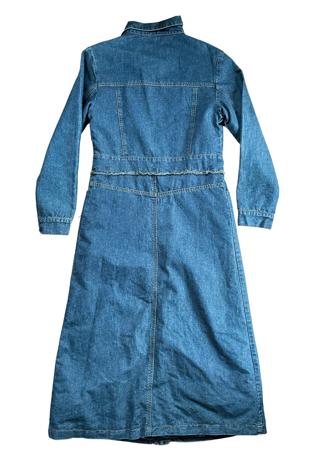 Y2K Denim Trench┃Size M