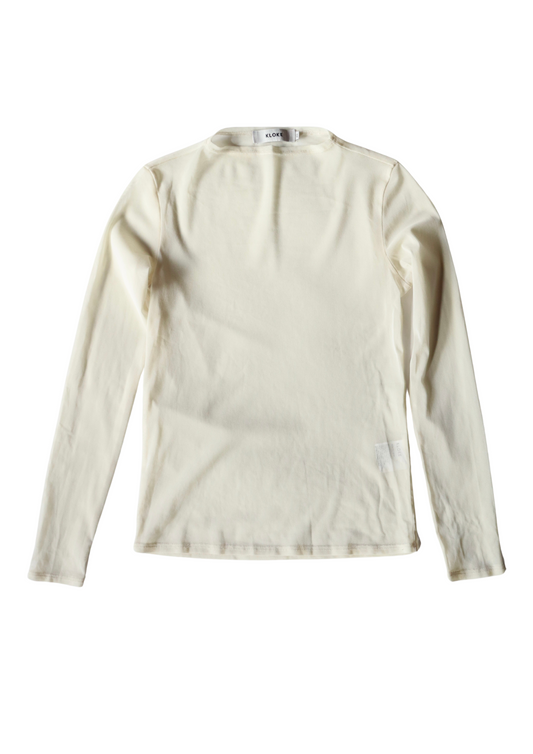 Kloke Mesh Longsleeve Top┃Size XS