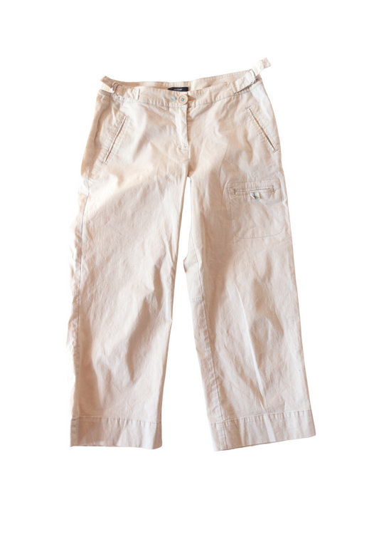 Vintage Beige 3/4 Cargo Pants┃Size 10