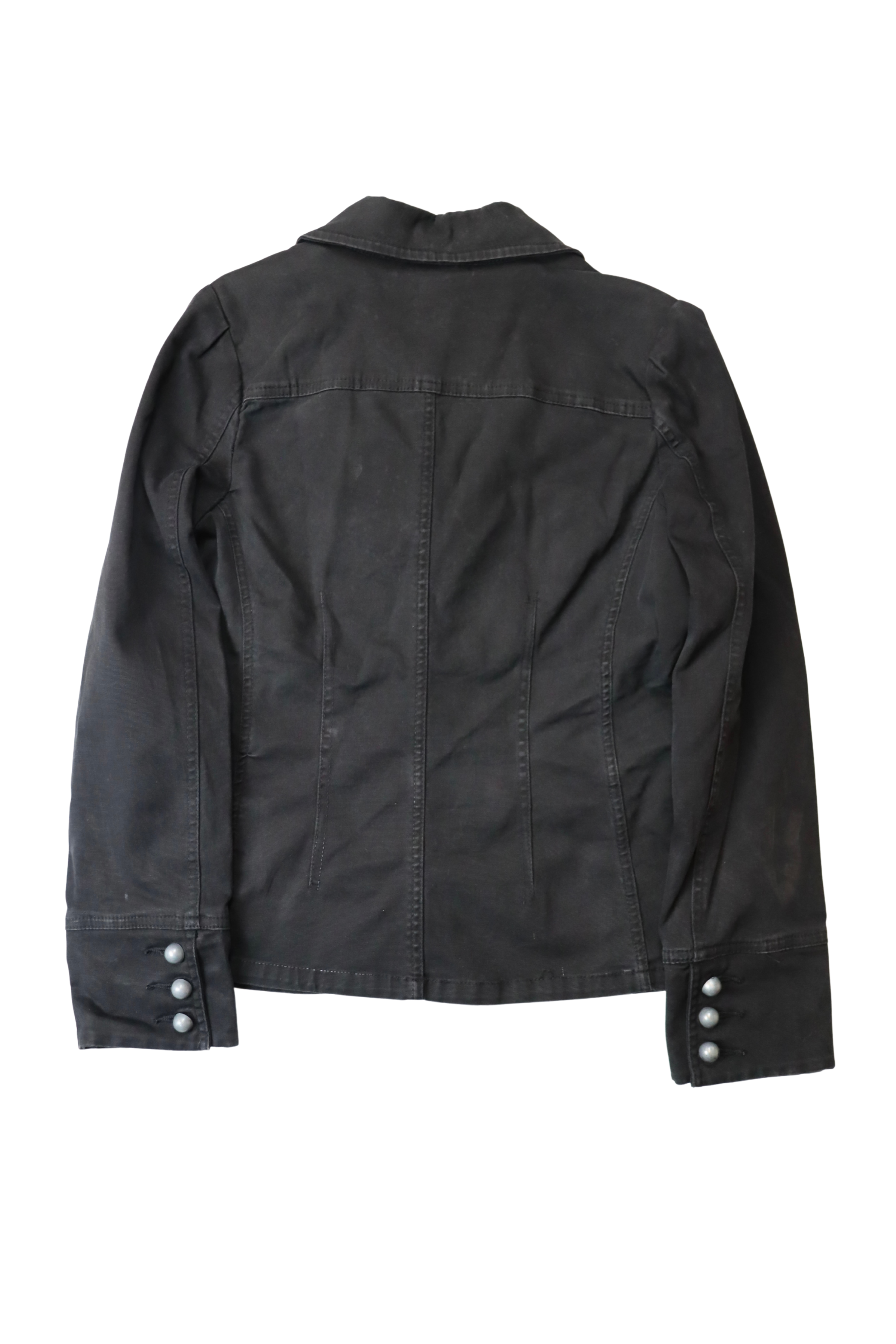 Black Y2K Fitted Jacket┃Size L