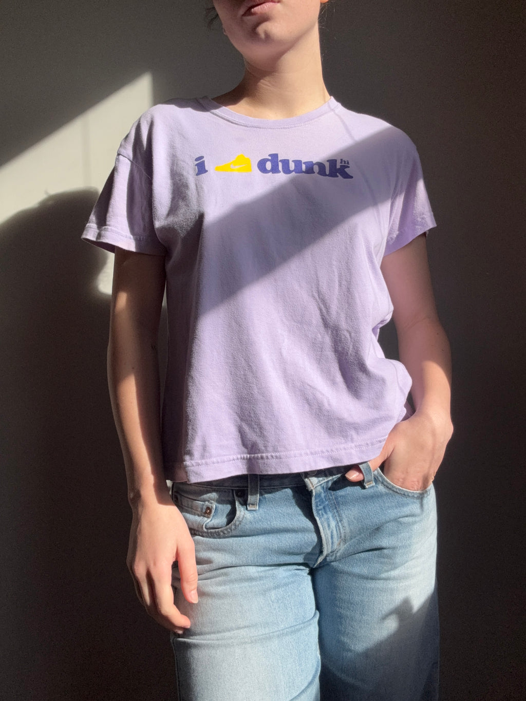 Purple Nike Dunk Tee | Size M