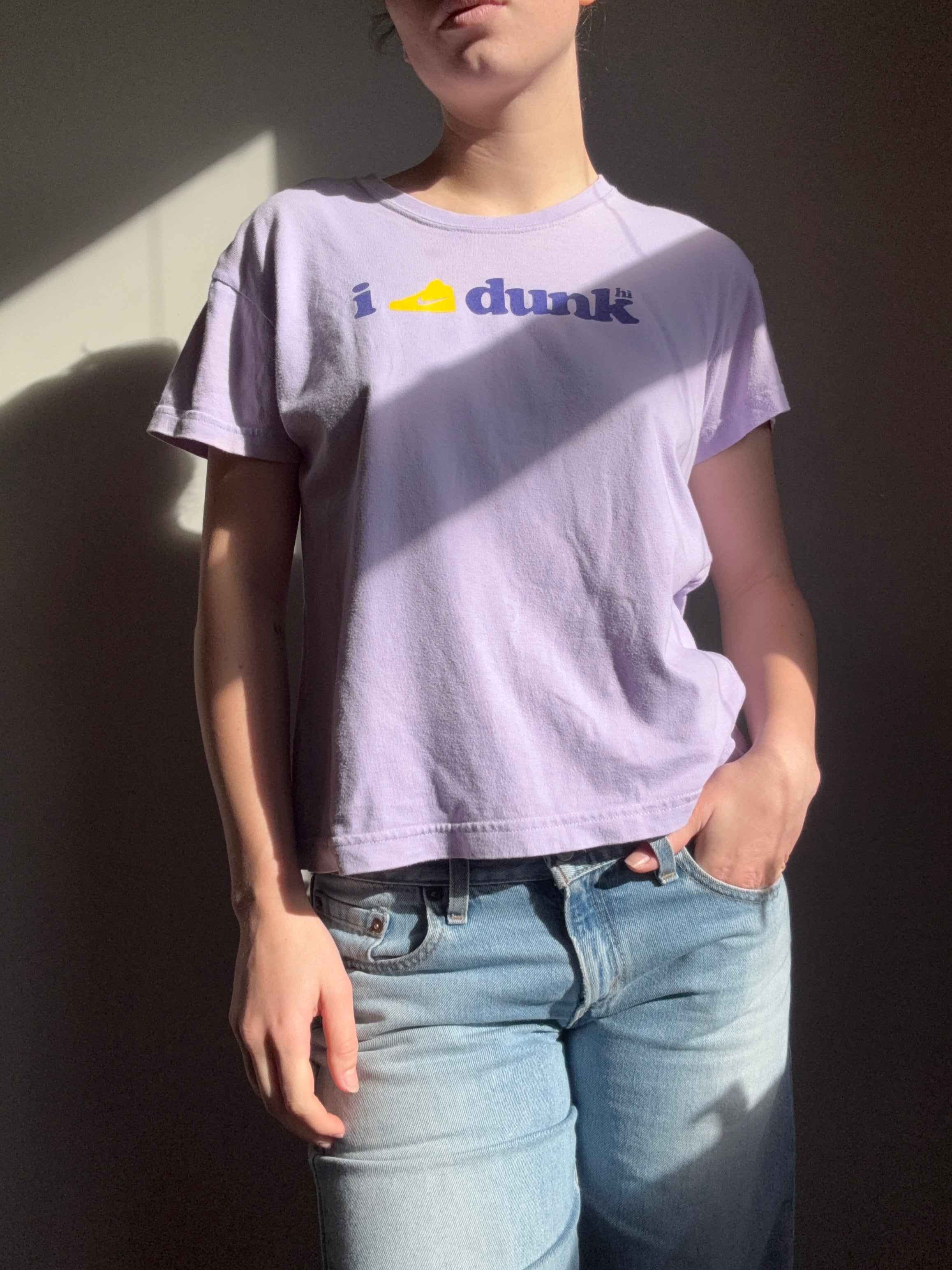 Purple Nike Dunk Tee | Size M