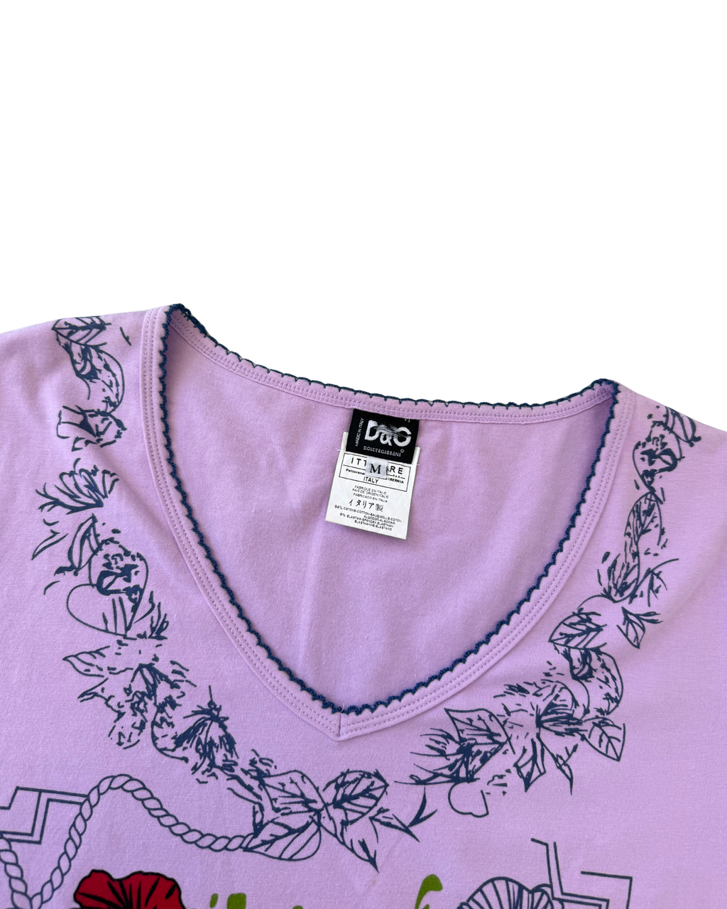 D&G Purple Tee┃Size M
